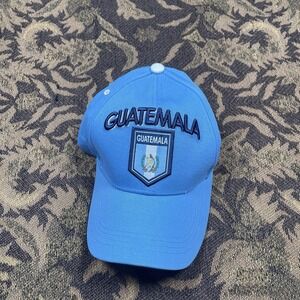 Guatemala Soccer Team Authentic Official Licensed Soccer Cap Blue Rhinox New